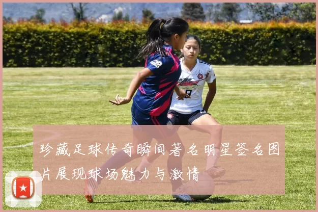 珍藏足球传奇瞬间著名明星签名图片展现球场魅力与激情