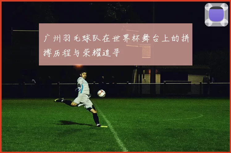 广州羽毛球队在世界杯舞台上的拼搏历程与荣耀追寻